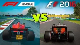 F1 Mobile Racing Vs F1 2016 Mobile GRAPHICS COMPARISON [ BACK Camera view ]