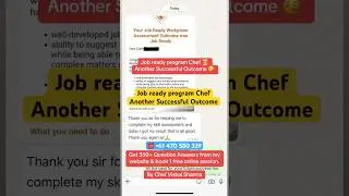 Jrp chef another successful outcome #skillassessmentchef #australiapunjabi #jrpchef