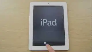 iPad 4 First Boot/Setting Up