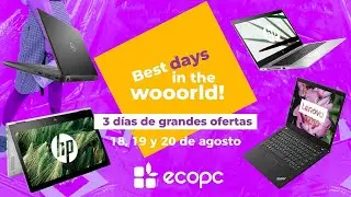 Tres d&iacute;as de ofertas a lo grande: llegan los Best Days a ECOPC ⚠️ 💜