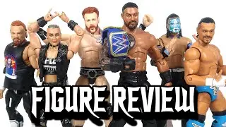 WWE Elite Series 84 Figure Review Roman Reigns Jeff Hardy Sheamus Angel Garza Rhea Ripley Murphy