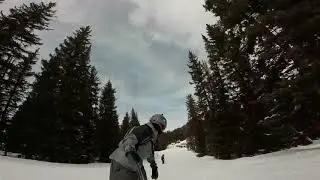 Snowboarding Brighton Utah
