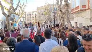 LA LINEA COFRADE. DOMINGO DE RAMOS 2023 , ENTRADA TRIUNFAL Y ALEGRIA