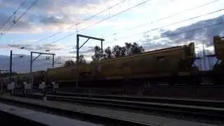 SSR101 - SSR102 with a grain train - 3/9/15