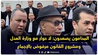 المحامون يصعدون: لا حوار مع وزارة العدل ومشروع القانون مرفوض بالإجماع