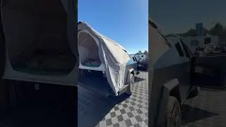 2025 Tesla Cybertruck With Camping Setup | Cybertruck Mods | GreenWrap