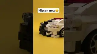 Nissan now vs then | LEGO speed champions build #legomoc #lego #legocar #legobuild #jdm #nissan