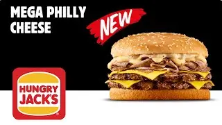 Корзина для покупок Hungry Jack&rsquo;s Mega Philly Cheese