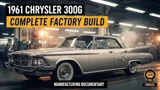 How the 1961 Chrysler300G Was Built Complete Factory Manufacturing Process | Vintage Car Documentary