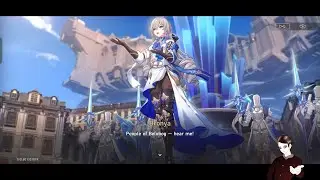 Bronya speeches in front of Belobog people as the new supreme guardian - Honkai: Star Rail