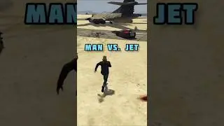 Man vs Jet Engine   #gta #gta5 #gtaonline #videogames #gaming #xbox