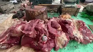 One of the best buffalo beef cutting skills by professional butcher #amazing #best