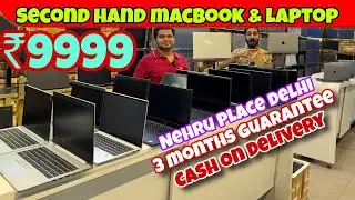 Delhi second hand laptop shop || Apple MacBook | Cheapest Laptop Market In Delhi | Nehru Place