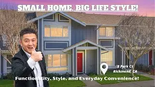 Небольшой дом, большой стиль жизни: 8 Park Ct, Ричмонд, Калифорния 🏡✨