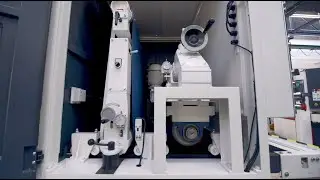 Timesavers 22 series HW, the fast solution for heavy slag removal and deburring in one pass