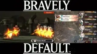 Bravely Default - Super Boss: Adventurer and Comrade (Cheese Kill)
