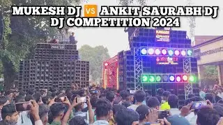 mukesh dj 🆚 ankit saurabh dj competition katra 2024 #djcompetition #dj #viralvideo