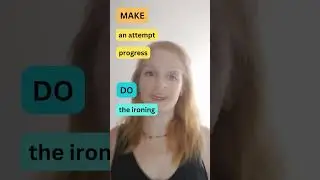 MAKE and DO in English | Common phrases with make and do
