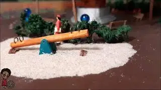 So kommt Bewegung ins Spiel! Hier entsteht eine bewegte Wippe für meinen Spielplatz -