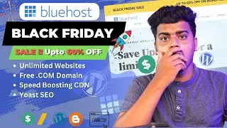 Bluehost Black Friday 2022 : 60% OFF🔥Free Coupon, Best Black Friday Hosting Deals For WordPress