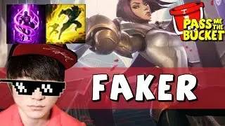 Faker as Fiora vs Yasuo TOP - S5 Challenger SoloQ - League of Legends