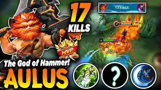 SAVAGE BUILD!! BROKEN FIGHTER AULUS!🔥 Aulus Best Build and Emblem in 2022 (Aulus Mobile Legends)