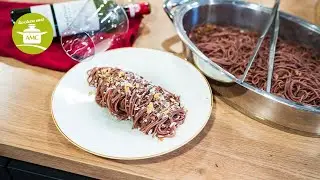 Drunken Pasta (Rotwein Spaghetti)