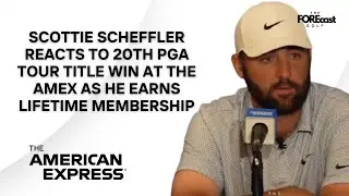Scottie Scheffler Says It&rsquo;s &ldquo;Hard To Process&rdquo; As He Continues Tiger-Like Run At World No.1 | AMEX