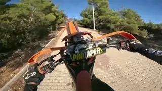 GÖNEN ENDURO DÜŞMELER KALKMALAR TEK TEKER