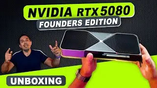 NVIDIA RTX 5080 Founders Edition. A Lenda Chegou! Unboxing #macmasi #rtx5080 #geforce