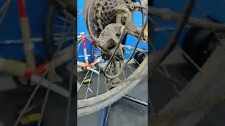 Riverside 120 Before & After Servicing | cycle maintenance | #shorts #cycling #shimano #maintenance