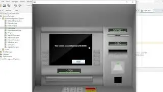 ATM Simulator Machine Project by JAVA and MySQL database with full source code
