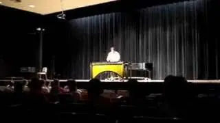 spencer martin plays sonata for marimba by dan bukvich