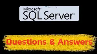 SQL Server Questions & Answers #learnsql #sqlserver #sqlinterviewquestions