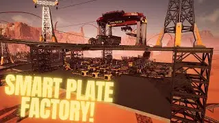 Smart Plate Factory Complete in One Stream! | Satisfactory 1.1