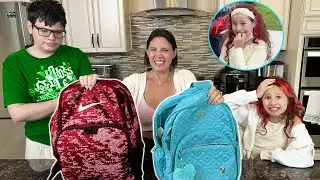 Minha mãe REVISTOU AS NOSSAS MOCHILAS