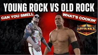 Young Rock vs Old Rock | Can You Smell What&rsquo;s Cookin&rsquo;? | WWE 2K25 Dream Match