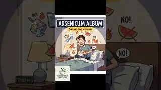 Arsenicum Album in Mnemonics; Remember Easily || Mnemonic Series || Short 10 || @SaiKrishnaHomeo