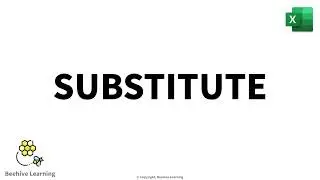 Using the SUBSTITUTE Function for Data Cleaning in Microsoft Excel