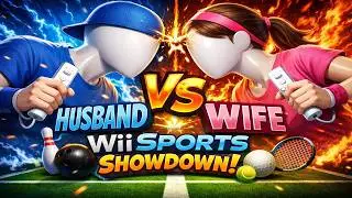 Wii Sports But I Take It Way Too Seriously (Husband Vs Wife)