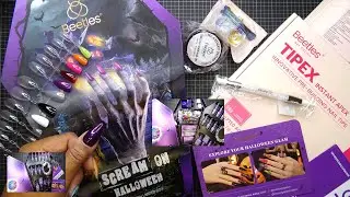 Beetles Gel Polish Scream On Halloween Limited Edition Box Unboxing, Swatches, Cat Eye Gel & 10% Off