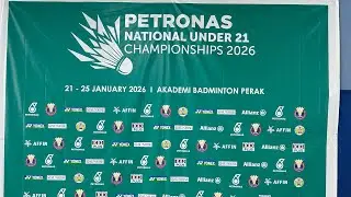 PETRONAS NATIONAL CHAMPIONSHIP UNDER 21(1)- IZZA/EUNICE