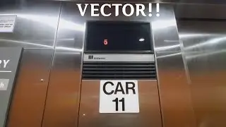 HIGH PITCHED Montgomery Vector Traction Elevators at Overlake Medical Center - Bellevue WA