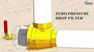 VARIE LS1 - WORLDS ONE AND ONLY NEAR ZERO PRESSURE DROP IN-LINE STRAINER / FILTER