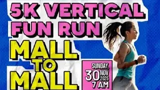 5K vertical fun run mall to Mall Metropolitan bekasi 