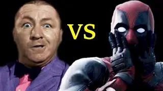 Curly VS Deadpool Mashup 🤣#shorts