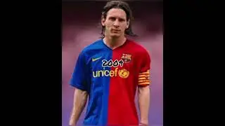 messi 2002 to 2022