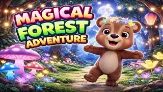 Magical Forest Adventure 🌳 & Jungle Adventure Parade 🐒 | Fun Kids Rhyme  #kidsrhymes  #animalsongs