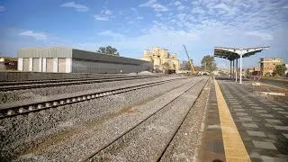 من بلدية وادي التلايلات: تابعو آخر أشغال أكبر محطة تواصل للسكك الحديدية في الجزائر NEW OUED TLELAT T