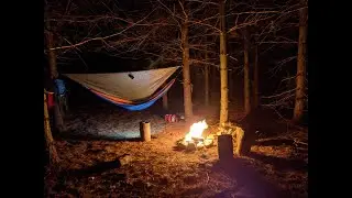 Solo Hammock Camping but Random Kids joined me in the forest!!